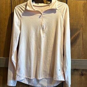 Women's Light Pink Long Sleeve Top